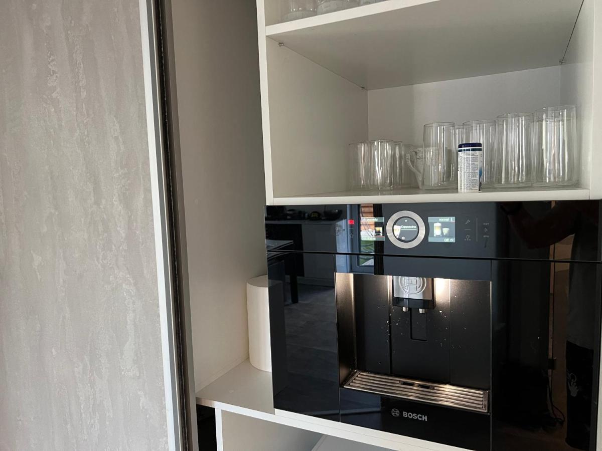 Fancy Penthouse Studio With Lakeview W10 Bukarest Exteriör bild